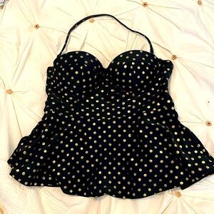 Women’s Betsey Johnson Tankini Top size S